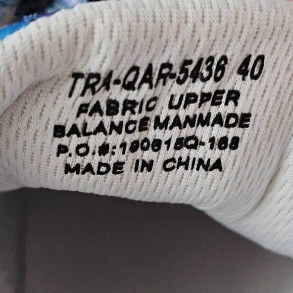 Traq By Alegria Women's Floral Print Sneakers Size 9.5 (40) - Picture 2 of 11